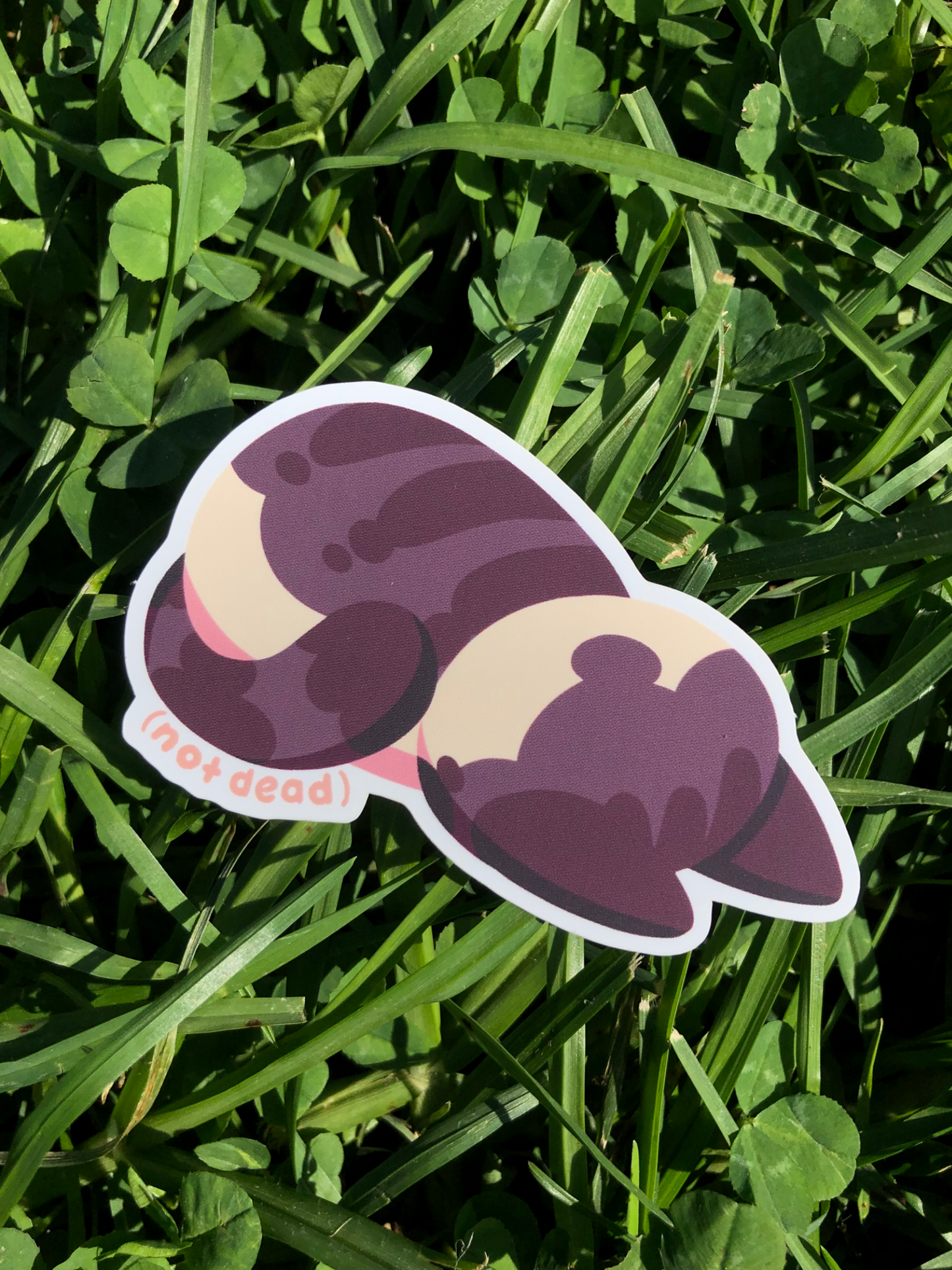 not dead sticker