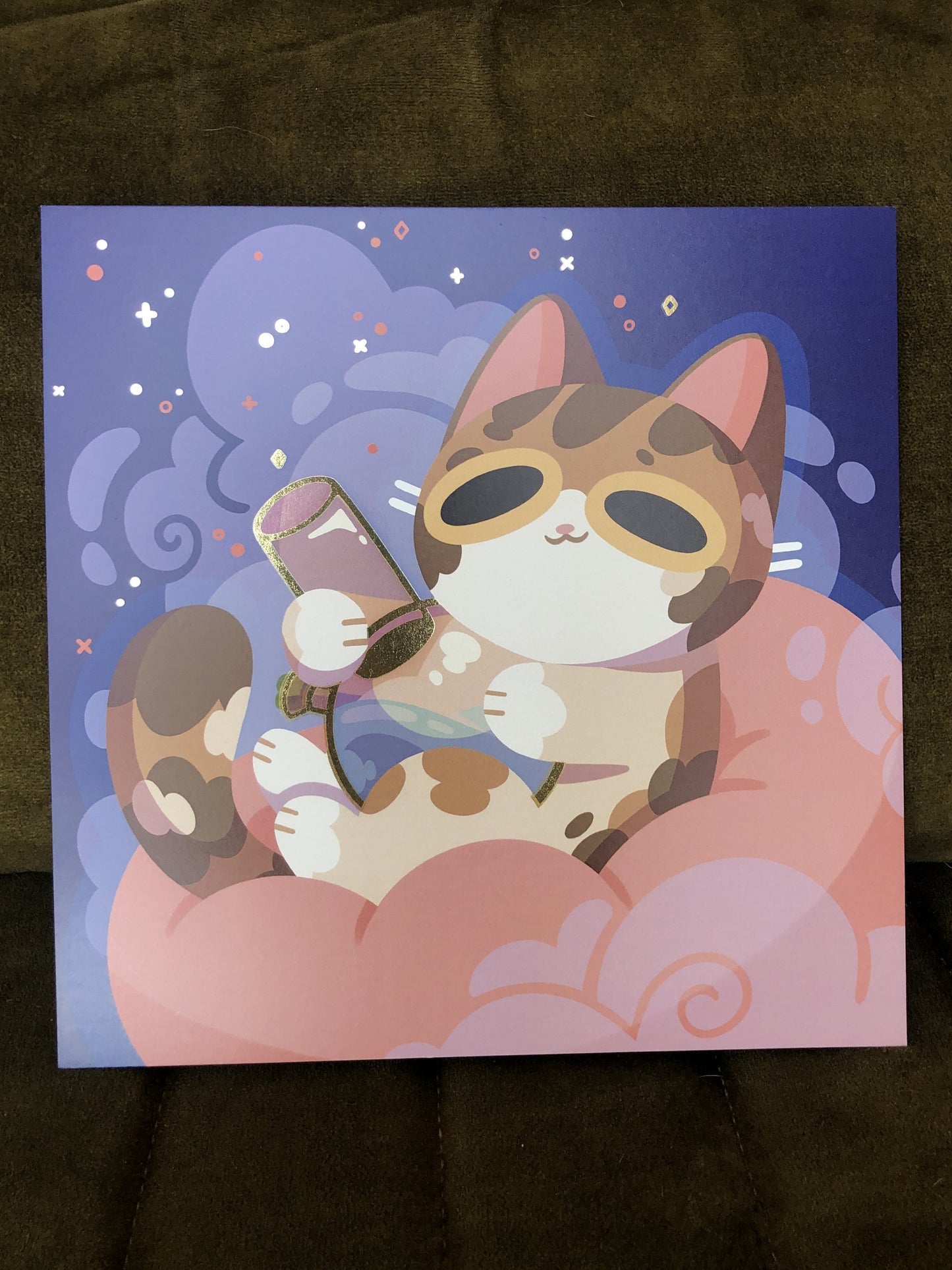 bong cat print