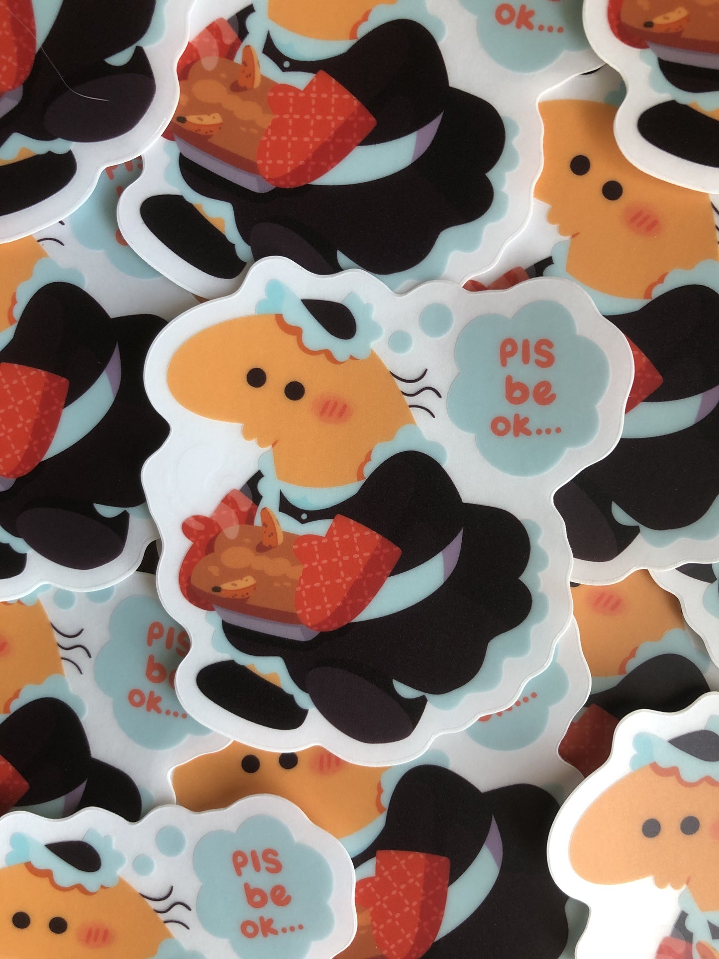 smiling friends maid charlie sticker