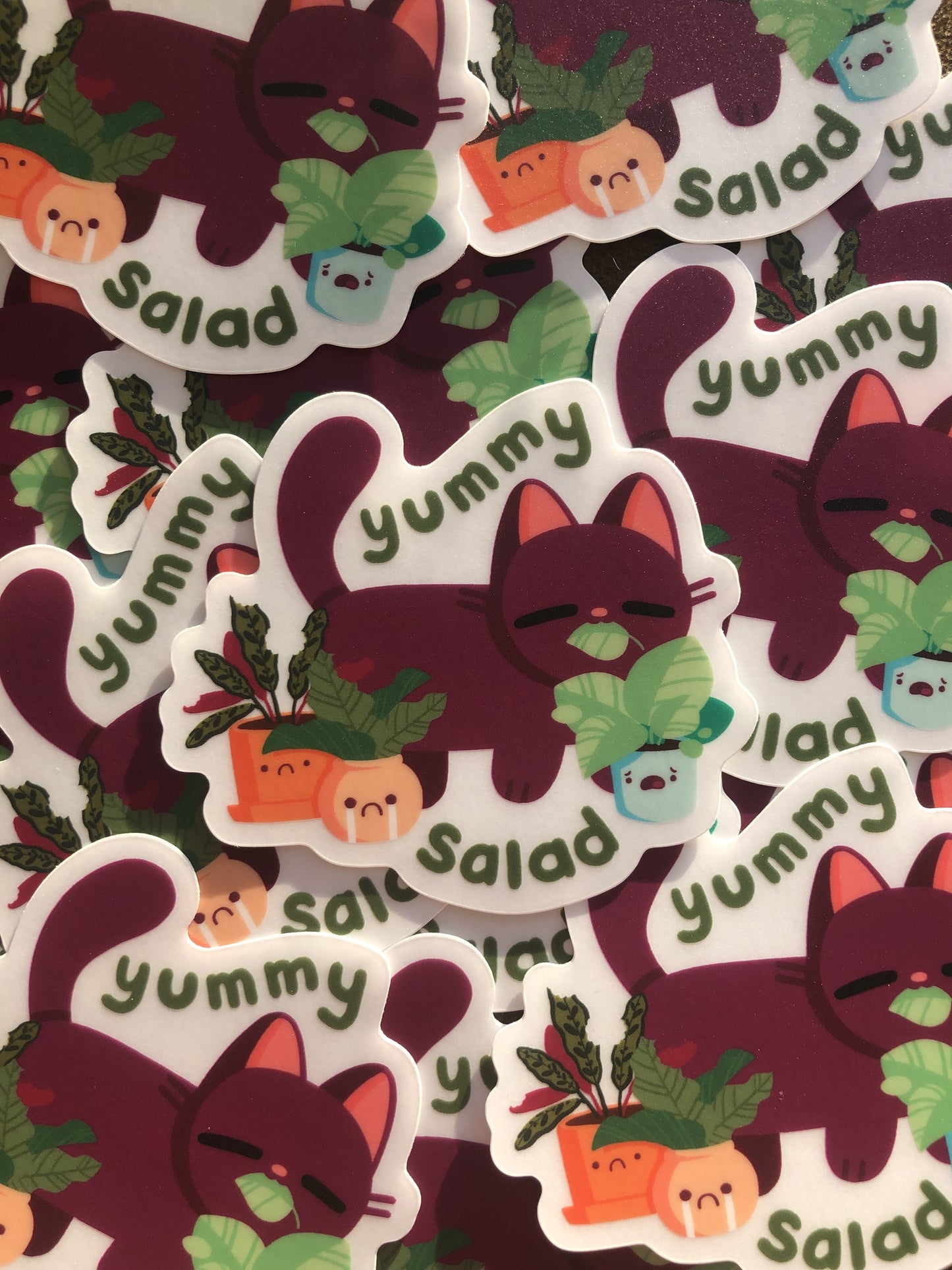 Yummy Salad Sticker
