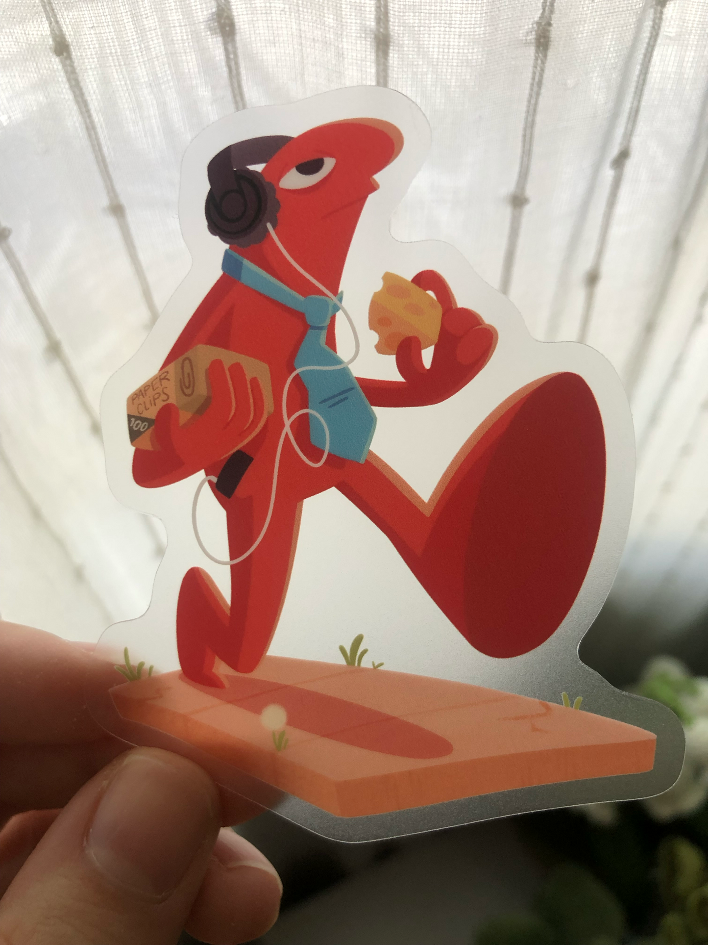 smiling friends allan sticker