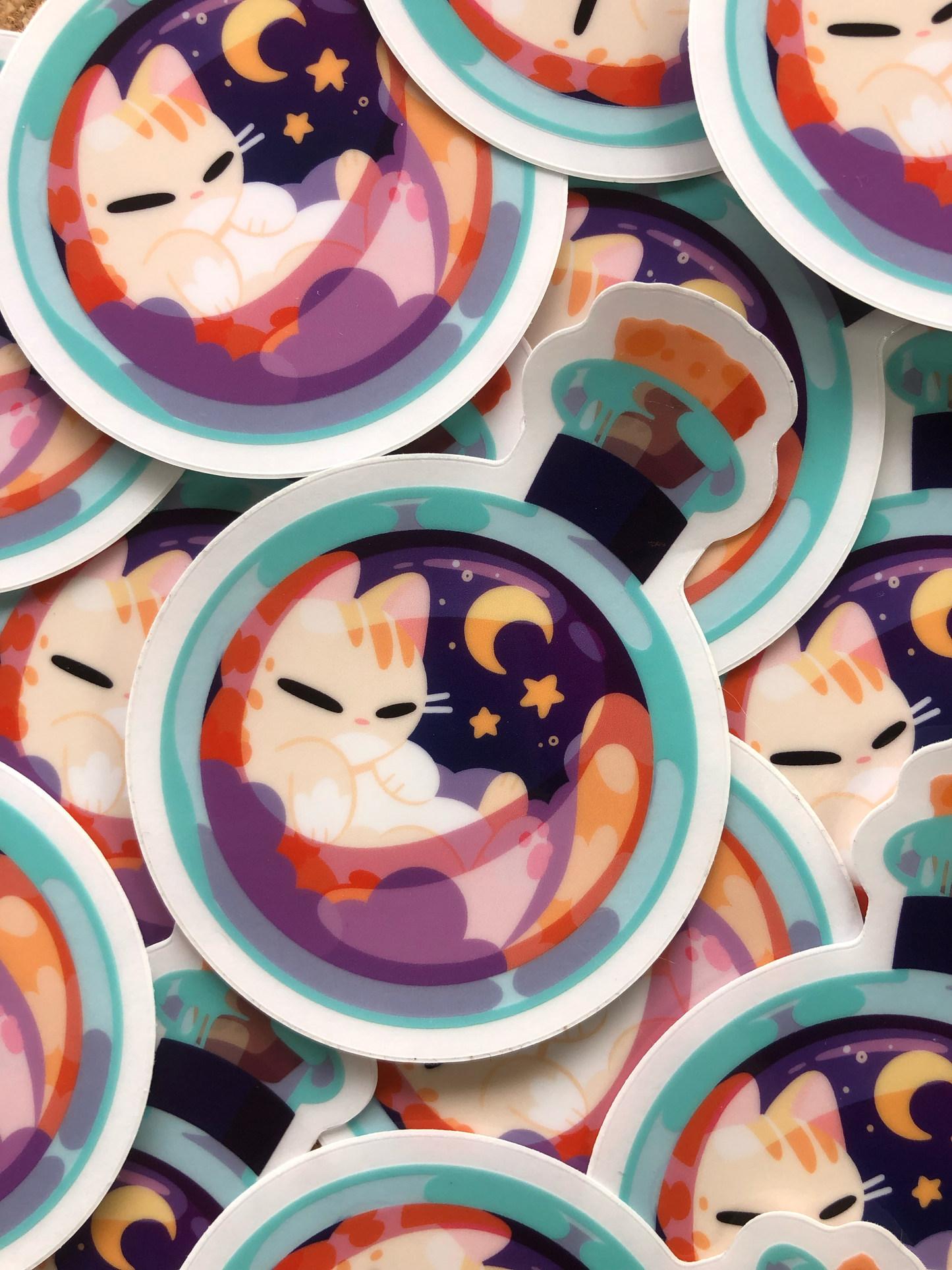 potion cat sticker