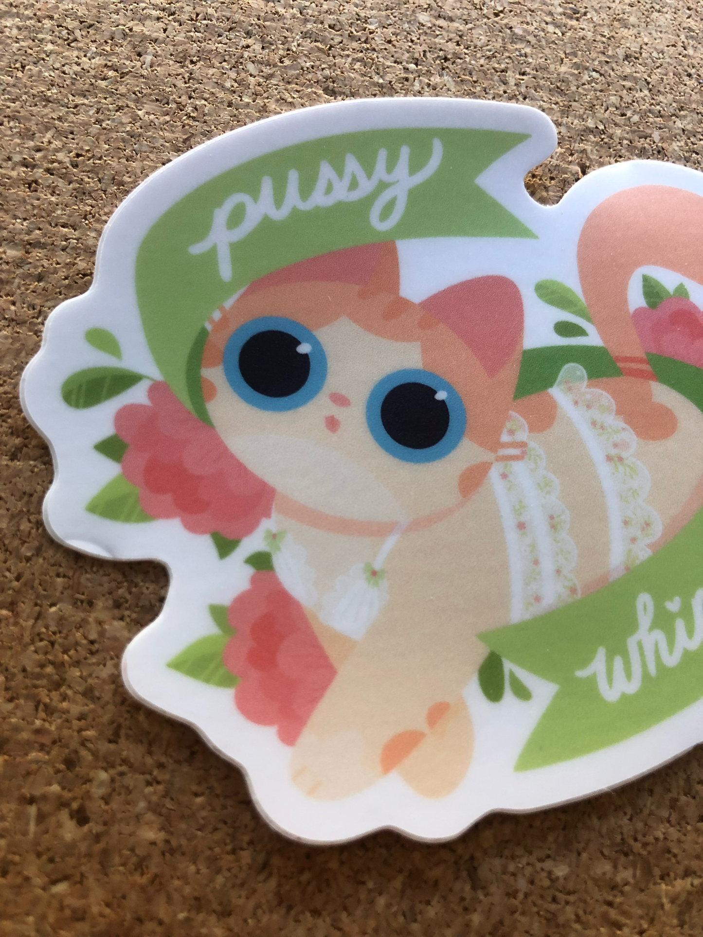 pussy whipped sticker
