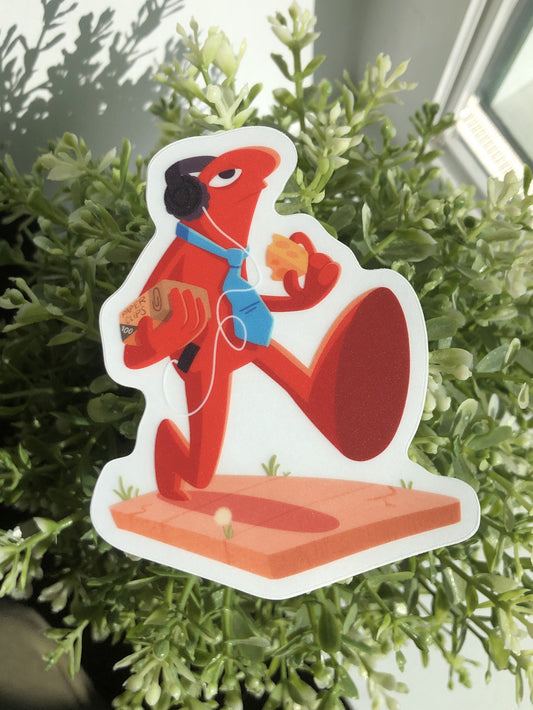 smiling friends allan sticker