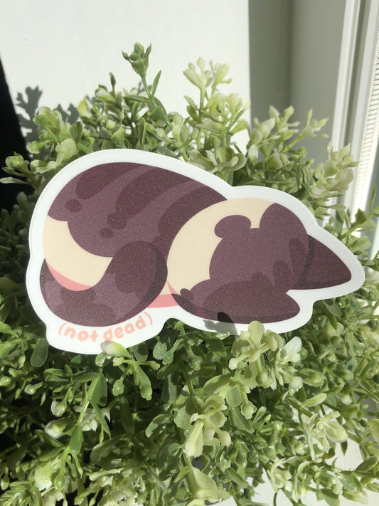 not dead sticker
