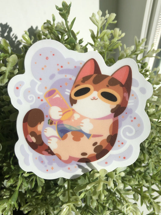 bong cat sticker