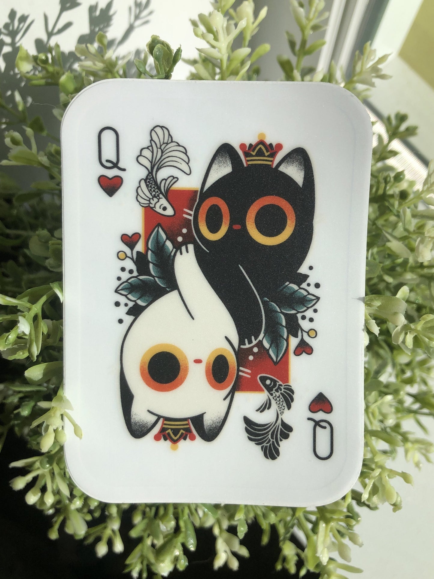 Queen of Hearts sticker