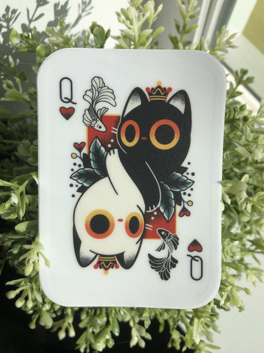 Queen of Hearts sticker