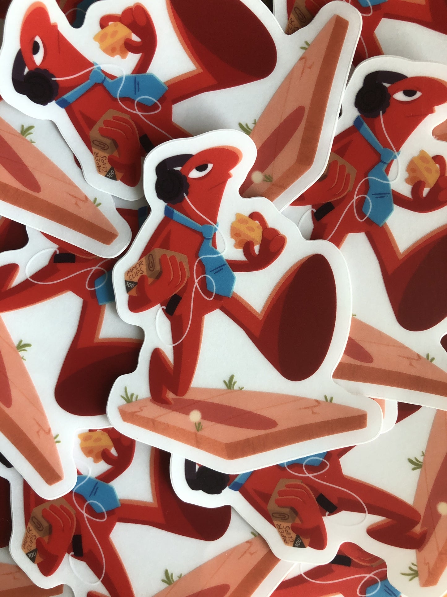 smiling friends allan sticker