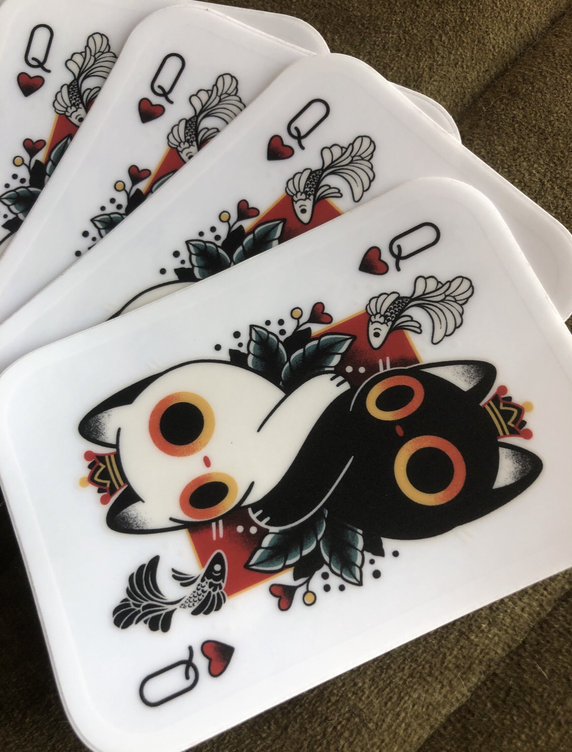 Queen of Hearts sticker