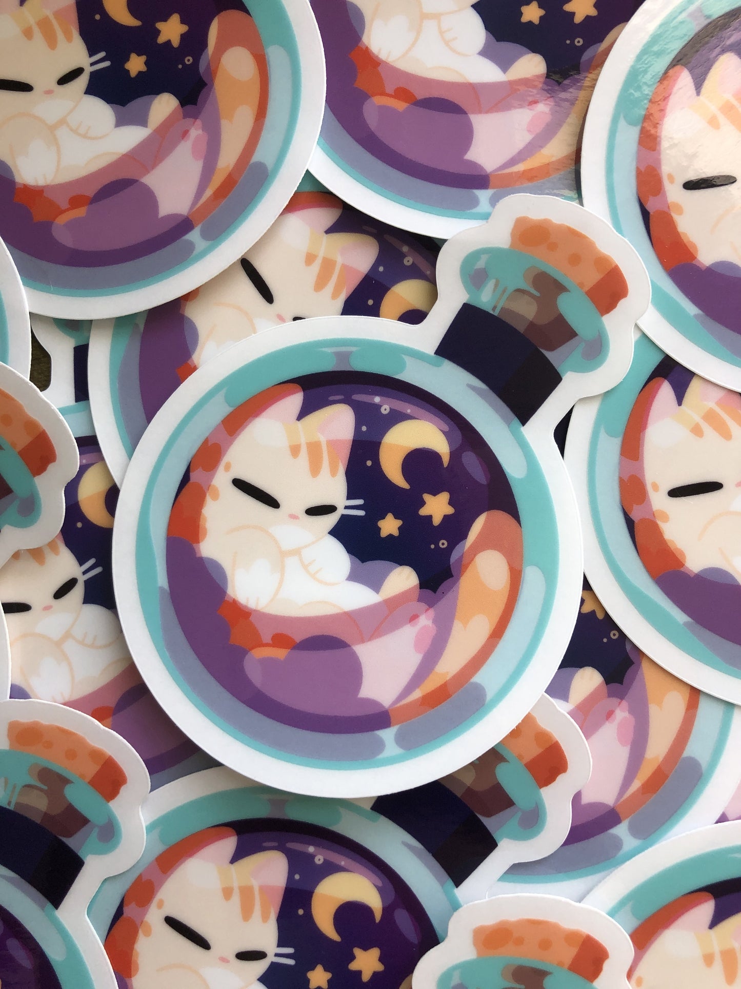 potion cat sticker