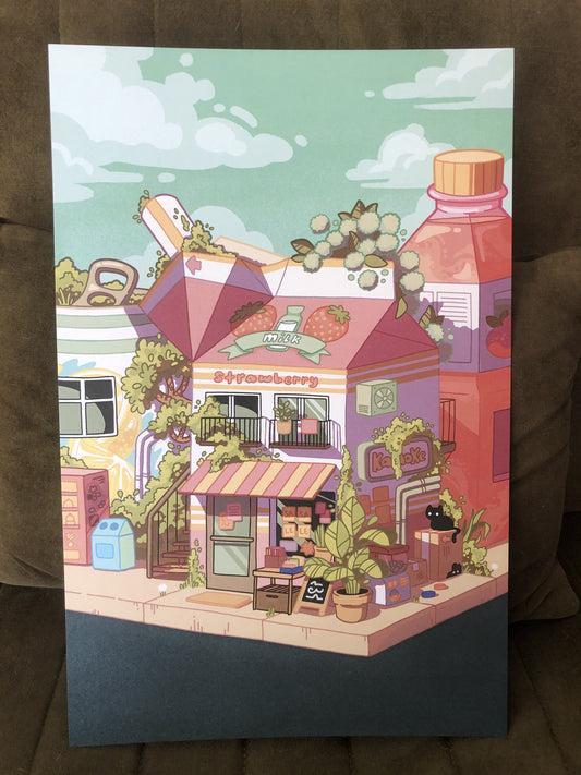 Milk Shop Print