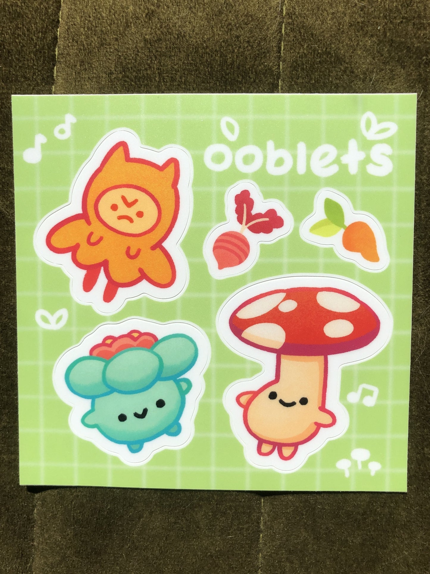 Ooblets Sticker Sheet