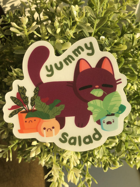 Yummy Salad Sticker