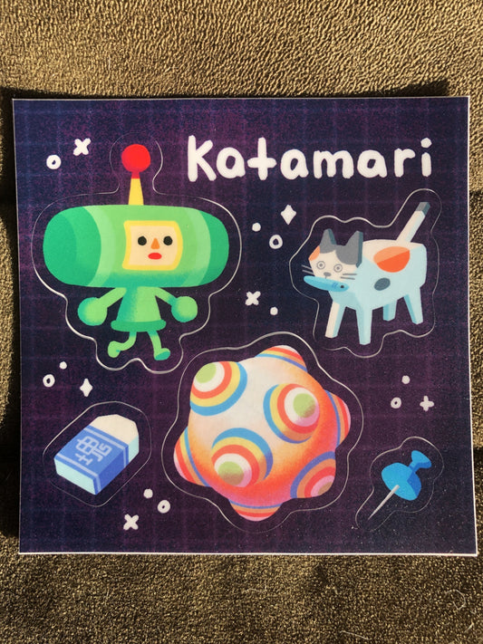 Katamari Sticker Sheet