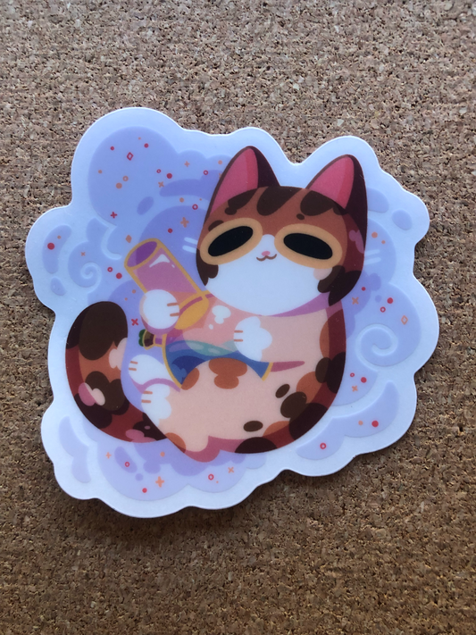 bong cat sticker