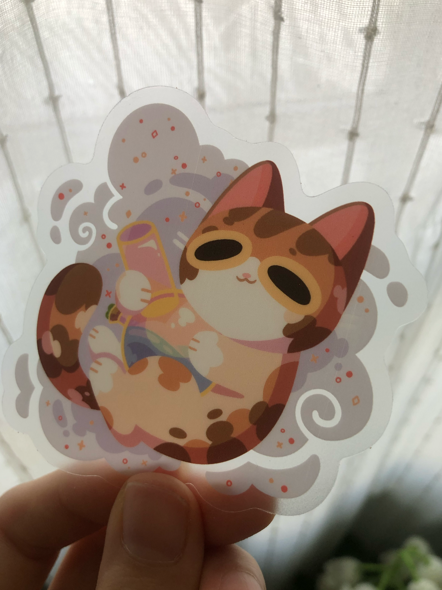 bong cat sticker