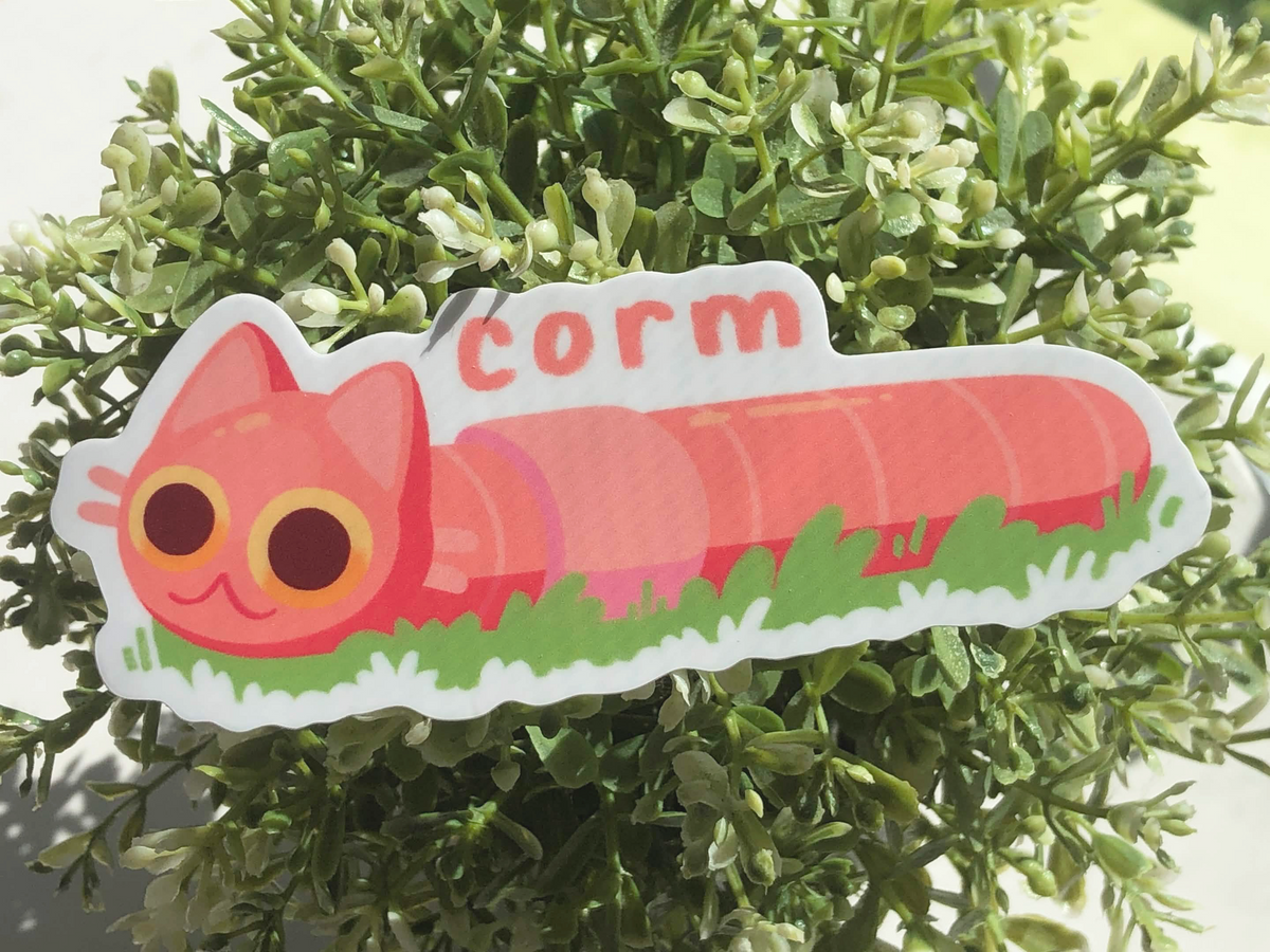 corm sticker