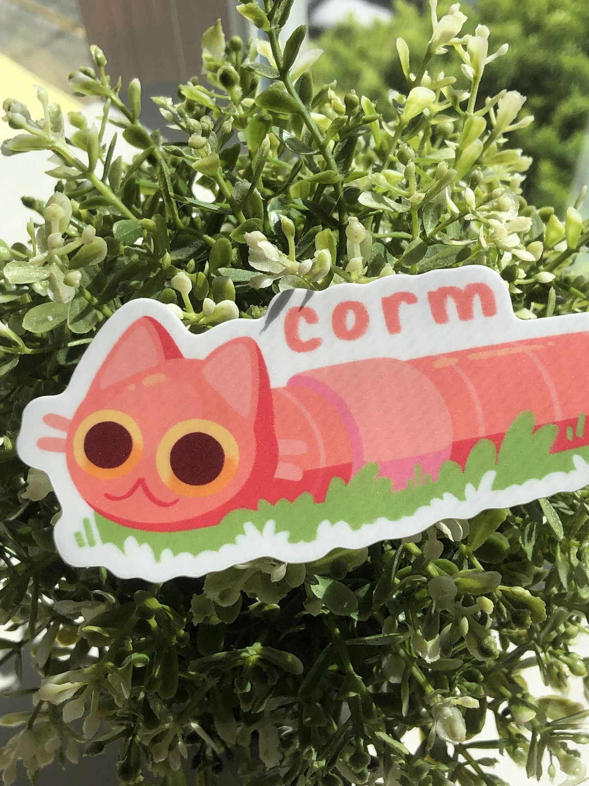 corm sticker