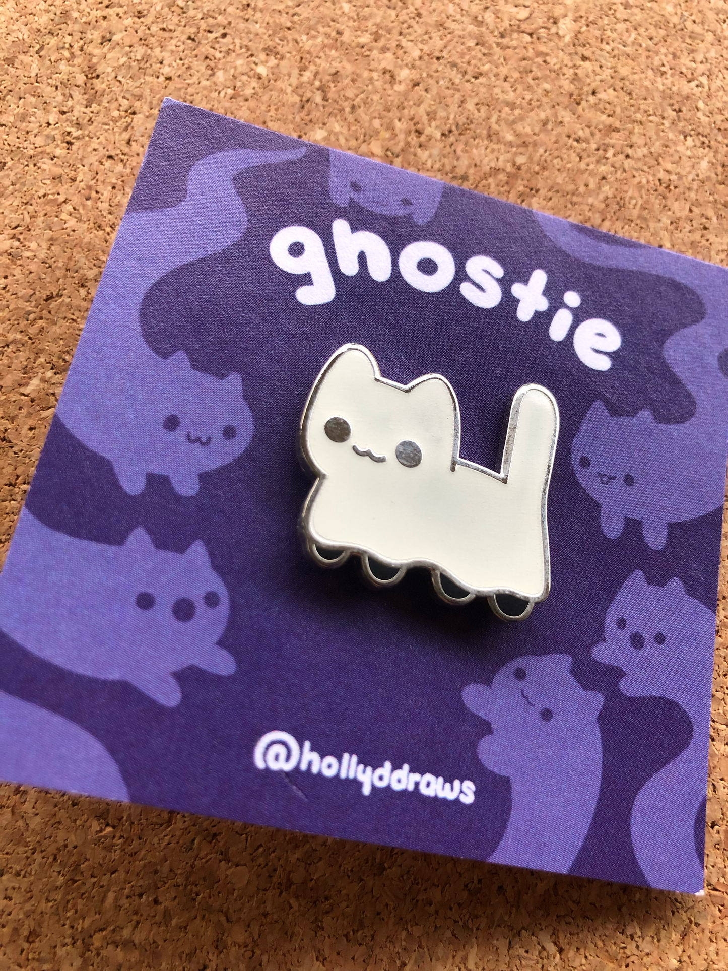 Ghostie Enamel Pin