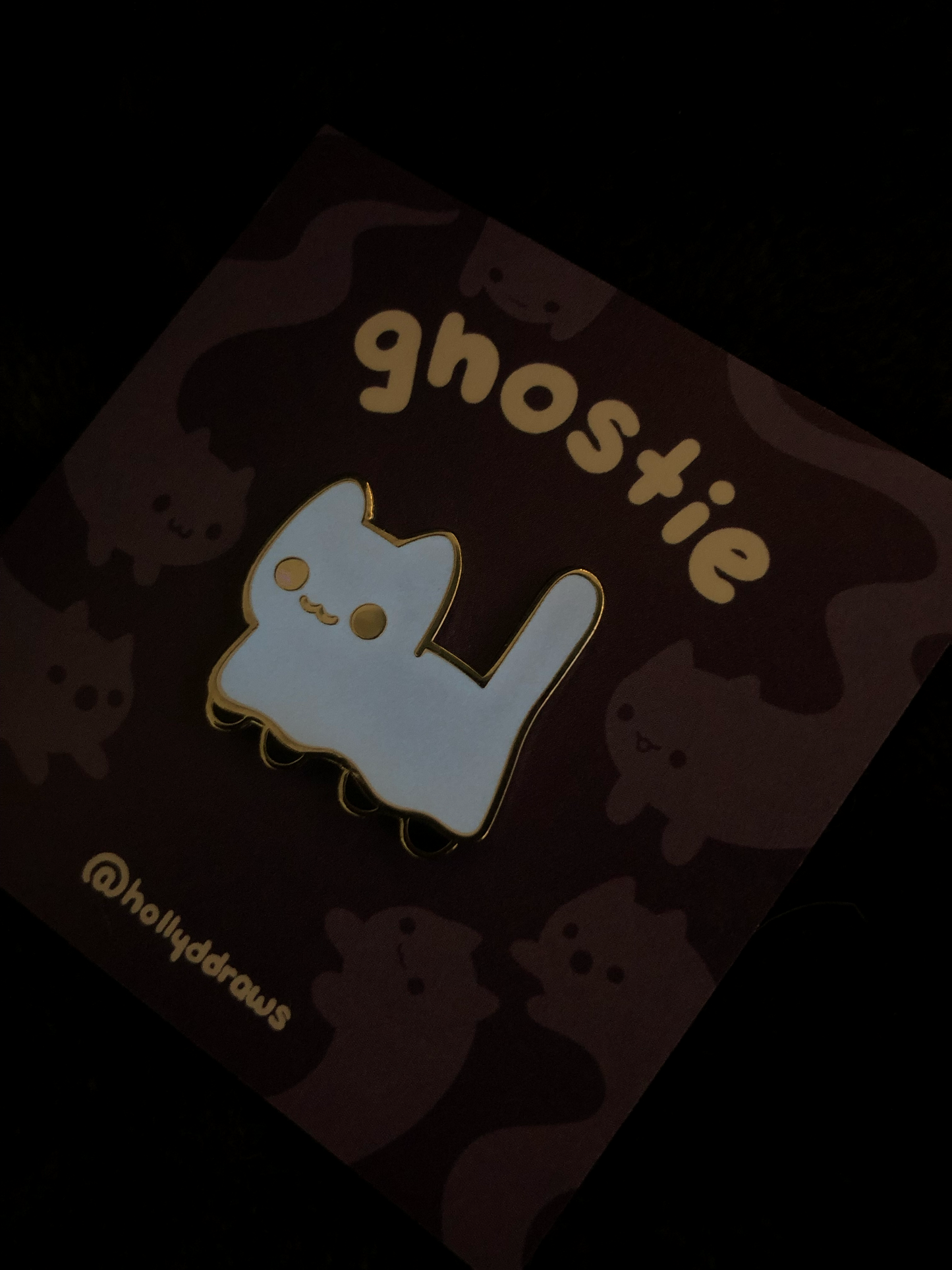 Ghostie Enamel Pin