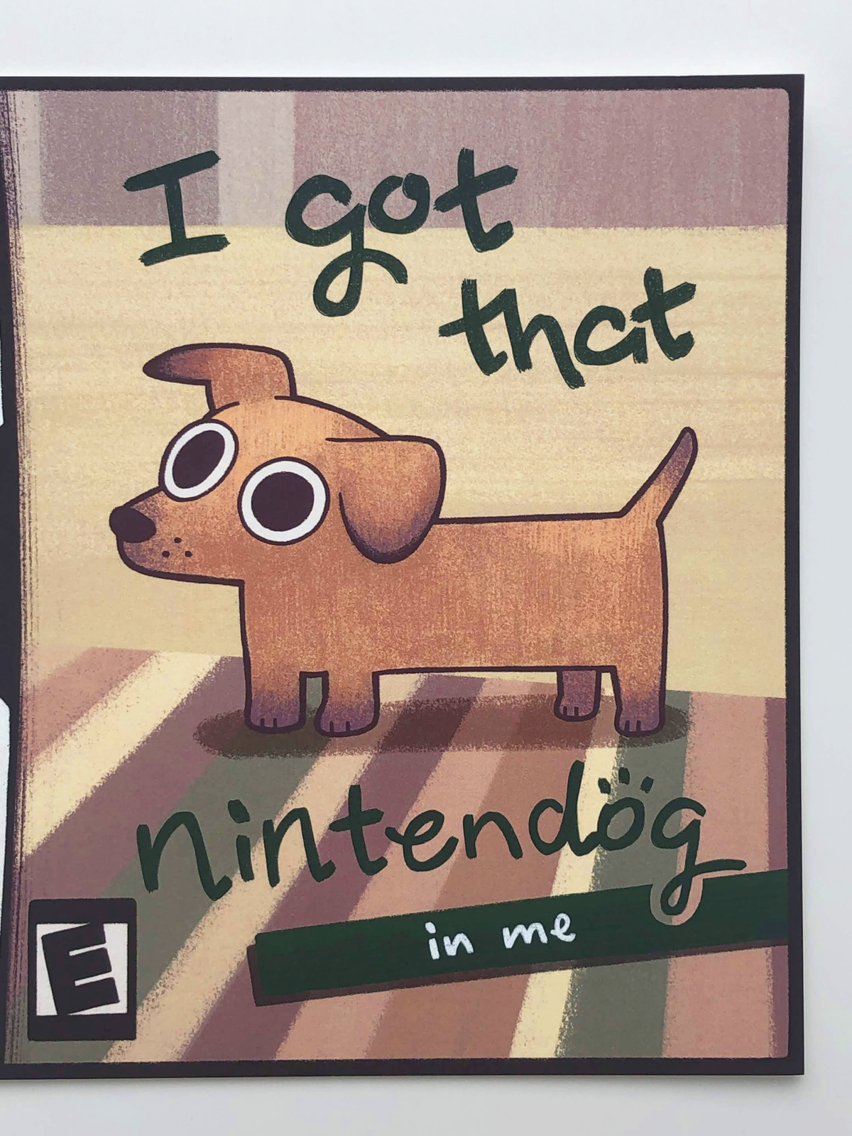 i got that nintendog in me print