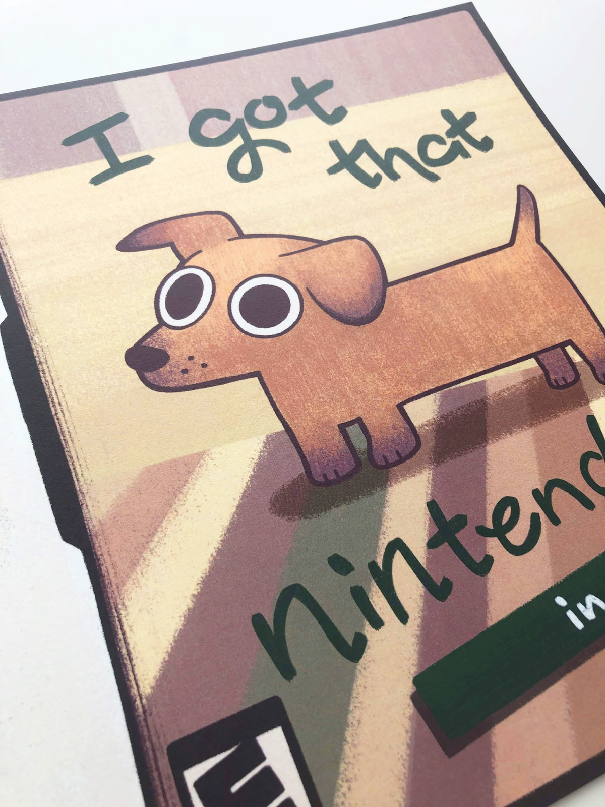 i got that nintendog in me print